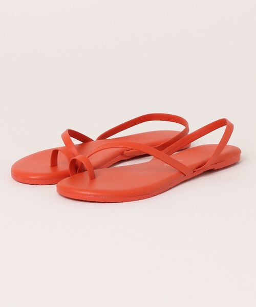 TKEES(ティキーズ)の「【Tkees】LC SANDAL ティキーズ ビーチサンダル(サンダル・レディース・ライトブラウン/ピンク/アイボリー・US5/US7)」の2枚目の写真