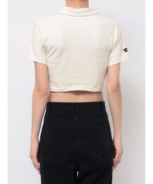 EATME(イートミー)の「シャツカラーショートTOP(Tシャツ/カットソー・レディース・ブラック/その他1/オフホワイト・FREE)」の18枚目の写真