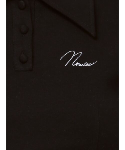 EATME(イートミー)の「シャツカラーショートTOP(Tシャツ/カットソー・レディース・ブラック/その他1/オフホワイト・FREE)」の12枚目の写真