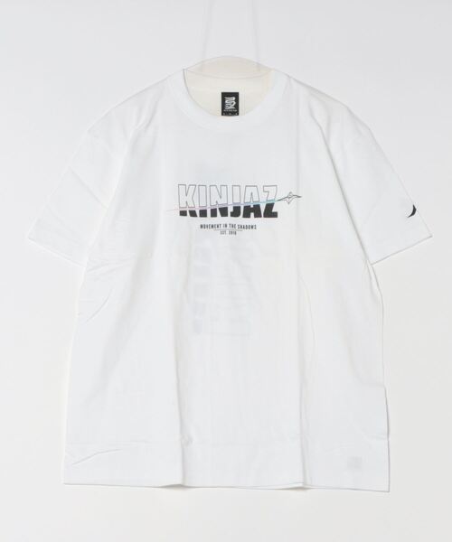 sunny branch（サニーブランチ）の「★KINJAZ★Graphic T（Tシャツ/カットソー・メンズ・ホワイト/ブラック・LARGE/MEDIUM）」の2枚目の写真