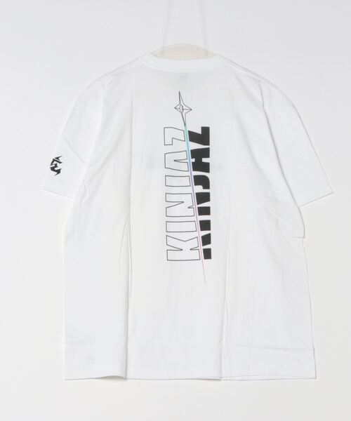 sunny branch（サニーブランチ）の「★KINJAZ★Graphic T（Tシャツ/カットソー・メンズ・ホワイト/ブラック・LARGE/MEDIUM）」の3枚目の写真