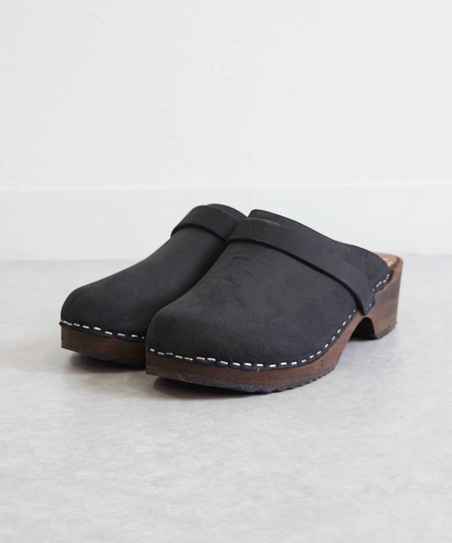 MOHEDA TOFFELN(モヘダトフェール)の「MOHEDATOFFELN/モヘダトフェール サボサンダル【ELIK】(サンダル・メンズ・ブラック・42)」の1枚目の写真