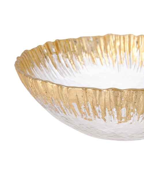 シャイン ガラスボウル ゴールド（食器）｜Francfranc（フランフラン