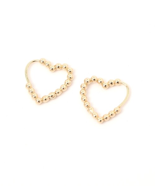 BAYFLOW(ベイフロー)の「ツブアソートピアス(ピアス(両耳用)・レディース・ゴールド系/ゴールド系1・FREE)」の1枚目の写真