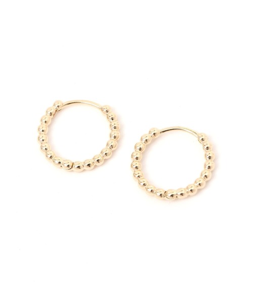 BAYFLOW(ベイフロー)の「ツブアソートピアス(ピアス(両耳用)・レディース・ゴールド系/ゴールド系1・FREE)」の2枚目の写真