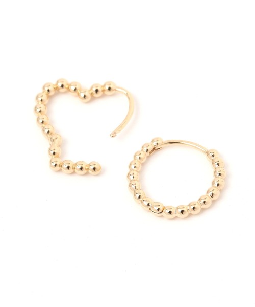 BAYFLOW(ベイフロー)の「ツブアソートピアス(ピアス(両耳用)・レディース・ゴールド系/ゴールド系1・FREE)」の3枚目の写真