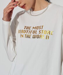 GALLEST | 箔ロゴプリントロングTシャツ(Tシャツ/カットソー)