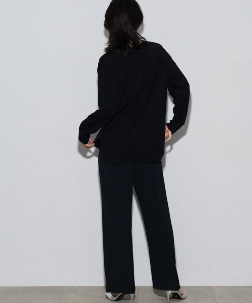 GALLEST（ギャレスト）の「◆箔ロゴプリントロングTシャツ（Tシャツ/カットソー・レディース・ブラック/ホワイト・38）」の15枚目の写真