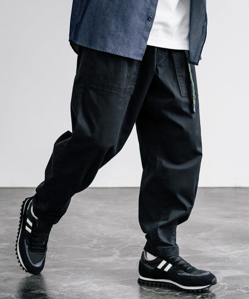 GERRY ジェリー ストレッチチノ・デニムルーズテーパードクライミング