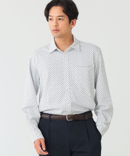 【セール】ライトポンチ ジャージ プリント シャツ 24FW（S～XL）（シャツ/ブラウス）｜BEAMS HEART（ビームスハート）