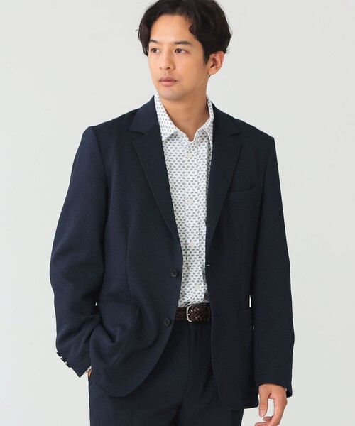 【セール】ライトポンチ ジャージ プリント シャツ 24FW（S～XL）（シャツ/ブラウス）｜BEAMS HEART（ビームスハート）