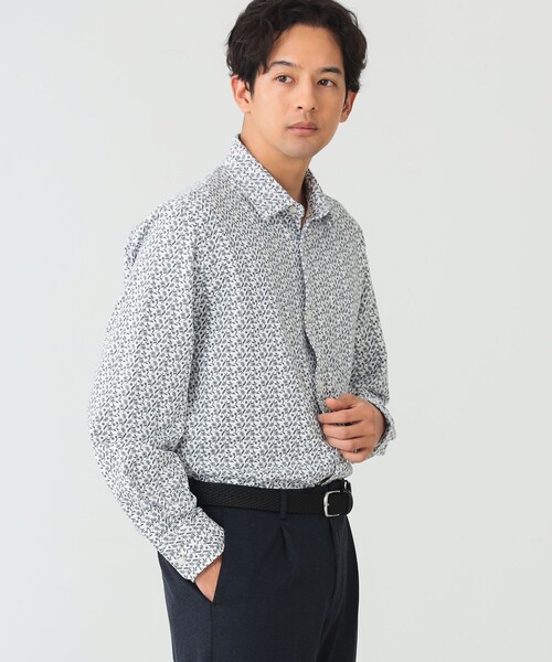 【セール】ライトポンチ ジャージ プリント シャツ 24FW（S～XL）（シャツ/ブラウス）｜BEAMS HEART（ビームスハート）