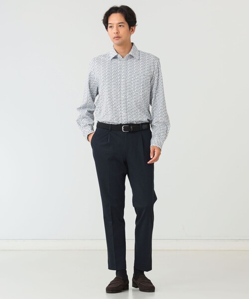 【セール】ライトポンチ ジャージ プリント シャツ 24FW（S～XL）（シャツ/ブラウス）｜BEAMS HEART（ビームスハート）