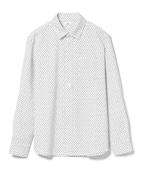 【セール】ライトポンチ ジャージ プリント シャツ 24FW（S～XL）（シャツ/ブラウス）｜BEAMS HEART（ビームスハート）