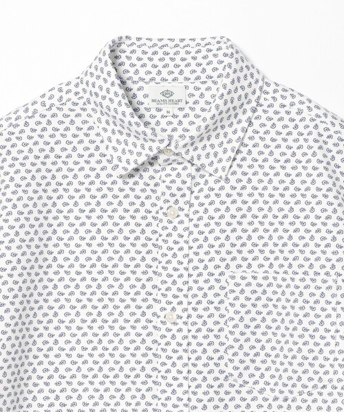 【セール】ライトポンチ ジャージ プリント シャツ 24FW（S～XL）（シャツ/ブラウス）｜BEAMS HEART（ビームスハート）