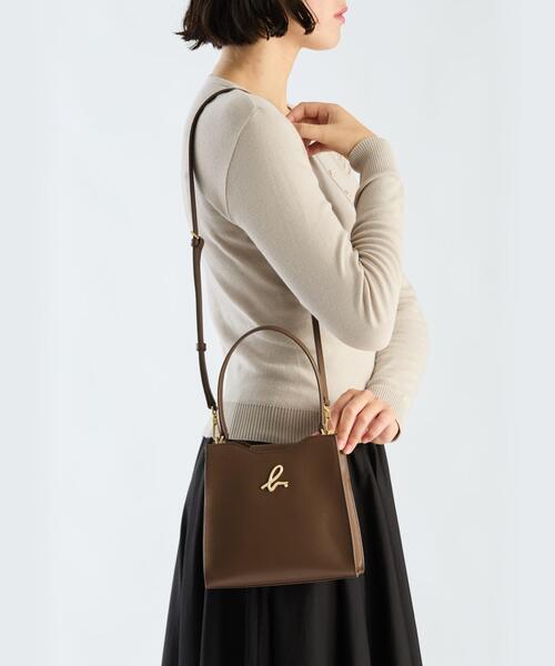 agnes b.（アニエスベー）の「2wayトートバッグ WAS31－04（トートバッグ・レディース・ブラウン系その他・FREE）」の4枚目の写真