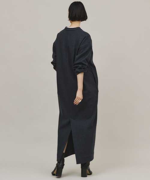 Curensology カレンソロジー　メルトンスムースワンピース Curensology（カレンソロジー）の「Curensology(カレンソロジー