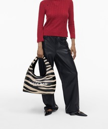 【MARC JACOBS】The Sack レザー ゼブラプリント バッグ 送料込 MARC JACOBS】The Sack レザー ゼブラプリント バッグ 送料込