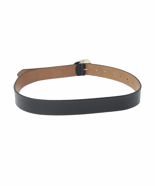 a.v.v（アーヴェヴェ）の「スクエアバックルベルト（ベルト・レディース・ブラック/ベージュ・38）」の4枚目の写真