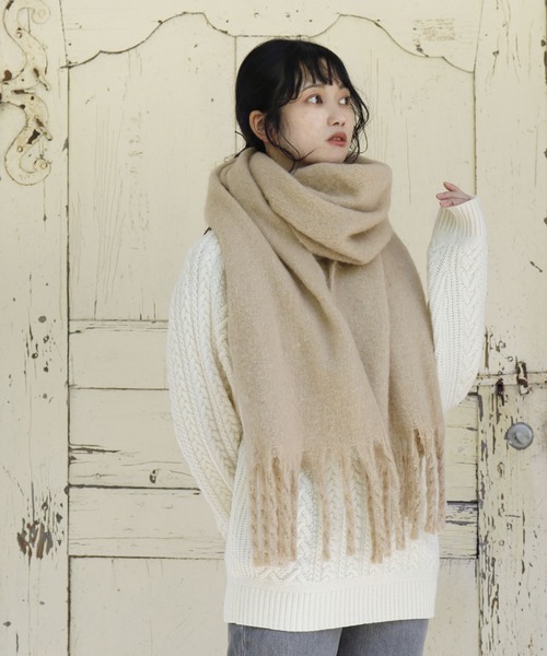 セール】もこもこストールマフラー（マフラー）｜QUEENHEAD（クイーン