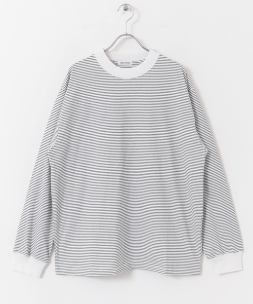 FORK&SPOON(フォークアンドスプーン)の「FORK&SPOON プレーティングボーダーロングスリーブTシャツ(Tシャツ/カットソー・メンズ・ホワイト系その他/ブラック系その他・5/4)」の12枚目の写真