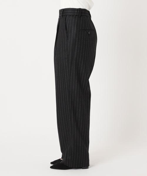 journal standard L'essage（ジャーナルスタンダードレサージュ）の「ピンストライプ グレンチェックパンツ（スラックス・レディース・グレー/ブラック・38/36）」の14枚目の写真