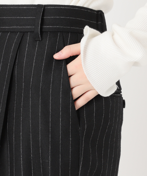 journal standard L'essage（ジャーナルスタンダードレサージュ）の「ピンストライプ グレンチェックパンツ（スラックス・レディース・グレー/ブラック・38/36）」の19枚目の写真