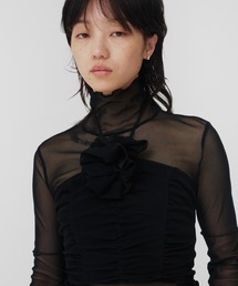 THINGS THAT MATTER(VOX Ubg }^[)TULLE BUSTIER with CORSAGE / `[rX`FEBYRT[W(`[ugbv)