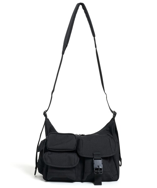 BAICYCLON by Bagjack（バイシクロン バイ バグジャック）の「【BAICYCLON】MULTI POCKETS SHOULDER BAG（SMALL） BCL-85（ショルダーバッグ・レディース・ブラック・FREE）」の12枚目の写真