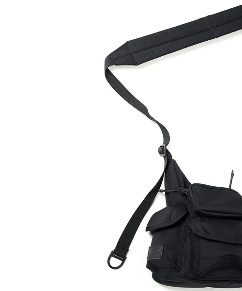 BAICYCLON by Bagjack（バイシクロン バイ バグジャック）の「【BAICYCLON】MULTI POCKETS SHOULDER BAG（SMALL） BCL-85（ショルダーバッグ・レディース・ブラック・FREE）」の7枚目の写真