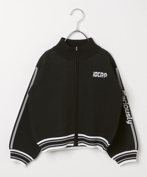 10C REPIPI（ジューシーレピピ）の「【10C REPIPI】ソデロゴラインニットブルゾン（ブルゾン・キッズ・アイボリー/ブラック/ブルー・130cm/110cm/120cm）」の17枚目の写真