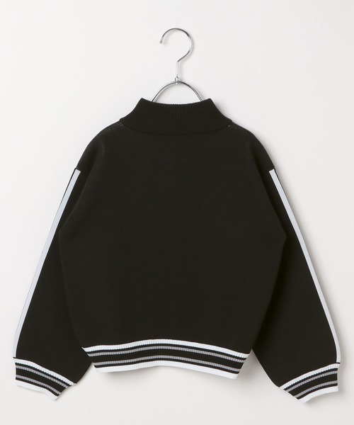 10C REPIPI（ジューシーレピピ）の「【10C REPIPI】ソデロゴラインニットブルゾン（ブルゾン・キッズ・アイボリー/ブラック/ブルー・130cm/110cm/120cm）」の19枚目の写真