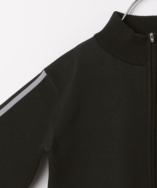 10C REPIPI（ジューシーレピピ）の「【10C REPIPI】ソデロゴラインニットブルゾン（ブルゾン・キッズ・アイボリー/ブラック/ブルー・130cm/110cm/120cm）」の21枚目の写真