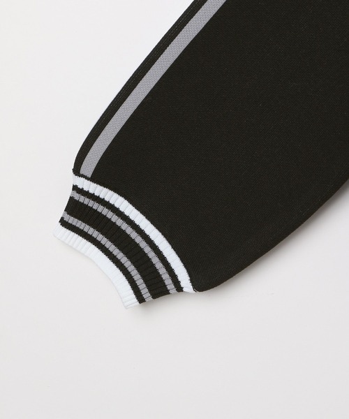 10C REPIPI（ジューシーレピピ）の「【10C REPIPI】ソデロゴラインニットブルゾン（ブルゾン・キッズ・アイボリー/ブラック/ブルー・130cm/110cm/120cm）」の22枚目の写真