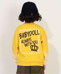 BABYDOLL（ベビードール）の「袖抜染 トレーナー 9832K（スウェット・キッズ）」