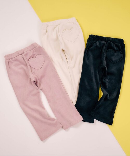 apres les cours(アプレレクール)の「ニットコールストレートきゅんパンツ(その他パンツ・キッズ・ブラック/アイボリー/ピンク・80/90/100/110/120/130/140)」の21枚目の写真