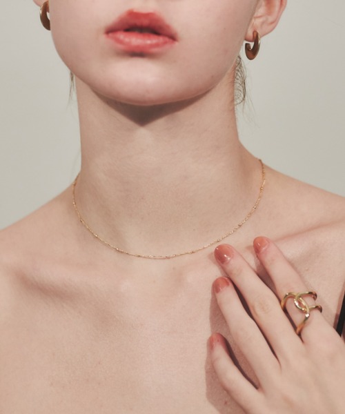 ciite'（シーテ）の「simple chain necklace / シンプルチェーンネックレス（ネックレス・レディース・シルバー/ゴールド・FREE）」の14枚目の写真