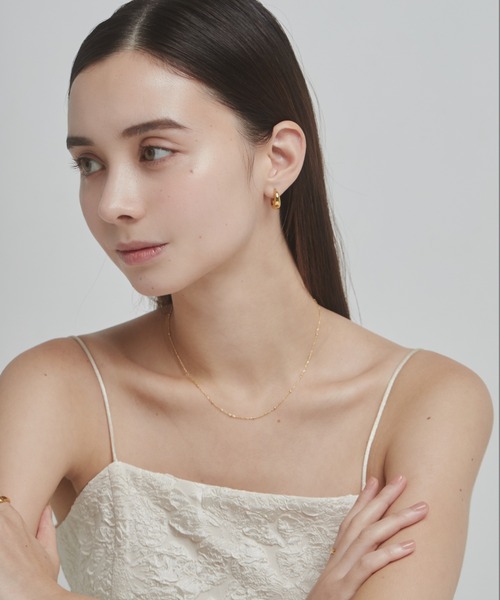 ciite'（シーテ）の「simple chain necklace / シンプルチェーンネックレス（ネックレス・レディース・シルバー/ゴールド・FREE）」の8枚目の写真