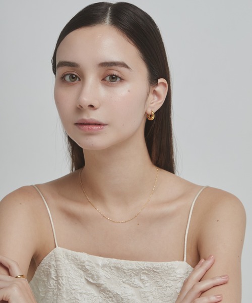 フランス発 ☆Justine Clenquet☆ Daisy チェーン ネックレス DAISY NECKLACE -SILVER- | IN ONLINE STORE
