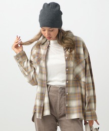 BAYFLOW | [柔らかな風合い]ネルチェックシャツ(シャツ/ブラウス)