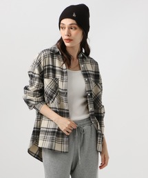 BAYFLOW | [柔らかな風合い]ネルチェックシャツ(シャツ/ブラウス)