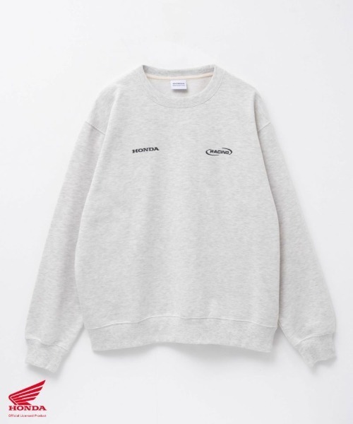 あいさくウエアハウス グレー クルーネック スウェット サイズ40