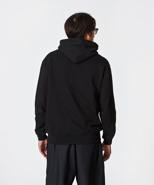 ACANTHUS（アカンサス）の「ACANTHUS x muta:mutaMulti Logo Hooded Sweatshirt（パーカー・メンズ・ブルー/ブラック/ホワイト・S/M/L/XL）」の12枚目の写真