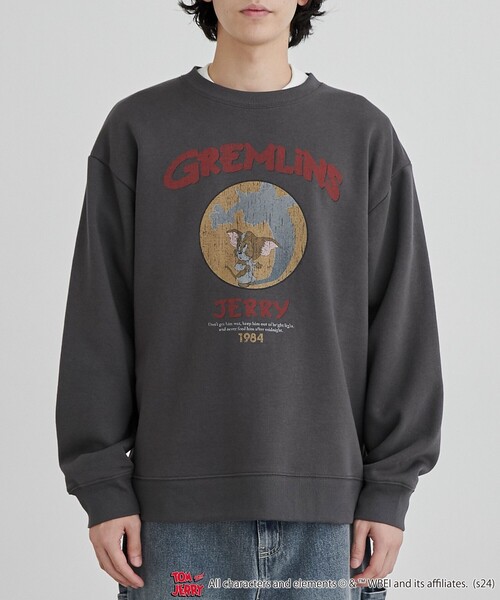 トムとジェリーヴィンテージプリントトレーナースウェット