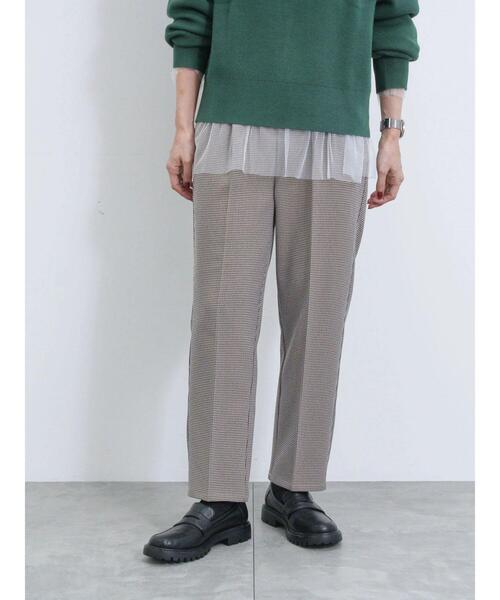 Samansa Mos2 blue(サマンサモスモスブルー)の「【吸湿発熱】マルチスタイルテーパードパンツ(その他パンツ・レディース・カーキ/ネイビー/ベージュ/グレー/ブラック/チャコールグレー/ライトベージュ・L/S/M/SS)」の8枚目の写真