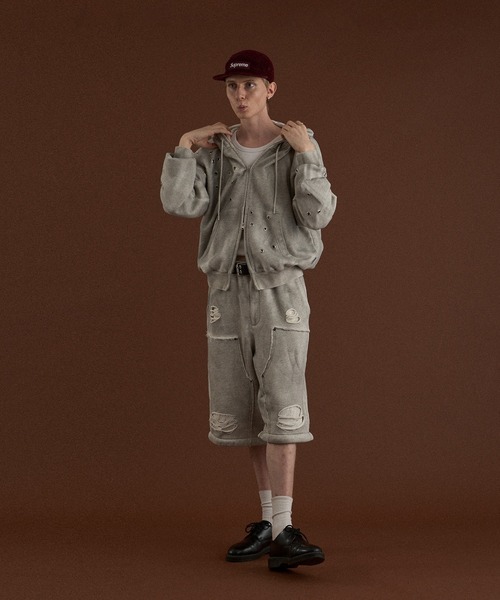 WISH FOR EVER(ウィッシュフォーエバー)の「ASSORT VINTAGE LIKE HEAVY WEIGHT SHORT ZIP PARKER/アソートビンテージライクヘビーウエイトショートジップパーカー(パーカー・メンズ・ブラウン/グレー/ブラック・LARGE/MEDIUM)」の11枚目の写真