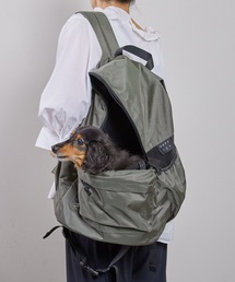 COMMON WARE（コモンウェアー）の「PUFF：PET　CARRY　BACKPACK　ペットキャリーバックパック　犬用リュック（ペット用キャリーケース）」