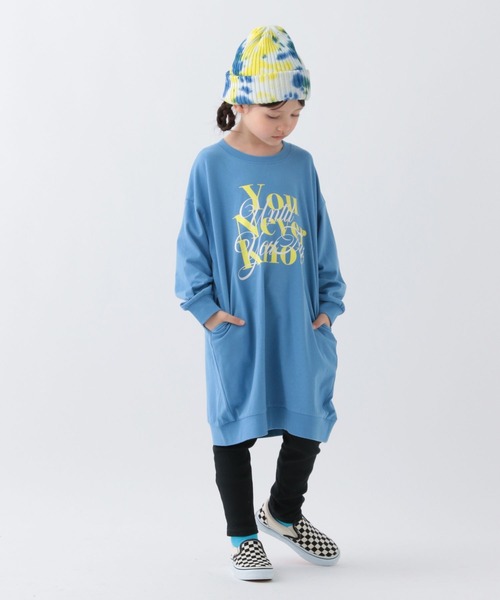 BAYFLOW（ベイフロー）の「タイダイ柄ニットワッチ(KIDS)（ニットキャップ/ビーニー・キッズ・イエロー/グリーン・FREE）」の12枚目の写真