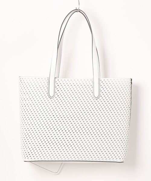 【セール】ELIZA ウーヴン レザー トート エクストララージ（トートバッグ）｜MICHAEL KORS（マイケルコース）
