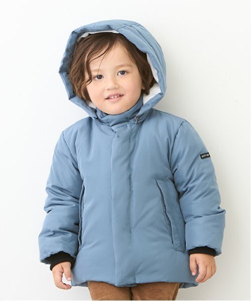 petit main（プティマイン）の「ダウンジャケット（ダウンジャケット/コート・キッズ・キャメル/ブルー/ネイビー・90cm/80ｃｍ/130cm/120cm/100cm/110cm）」の11枚目の写真